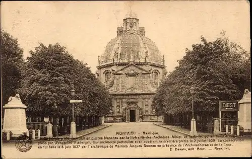 Ak Montaigu Scherpenheuvel Flämisch Brabant, Basilique