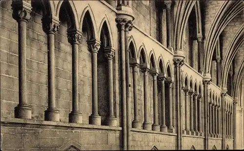 Ak Tongres Tongeren Flandern Limburg, Lieve Vrouwekerk