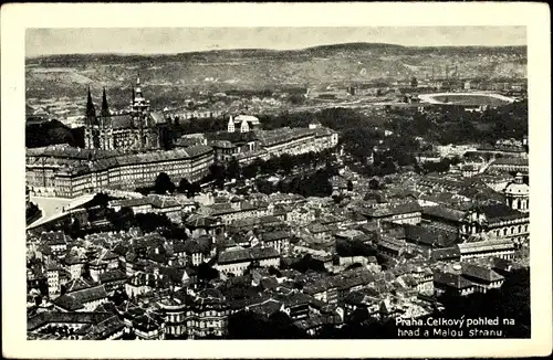 Ak Praha Prag Tschechien, Hradčany Hradschin, Kleinseite