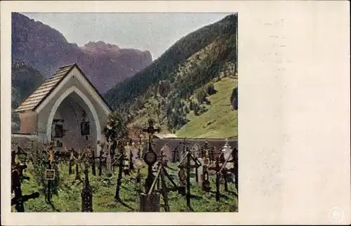 Ak Gröden Südtirol, Grödnertal, Dolomiti, St. Maria