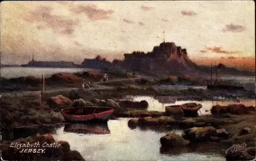 Ak Saint Helier Kanalinsel Jersey, Elizabeth Castle