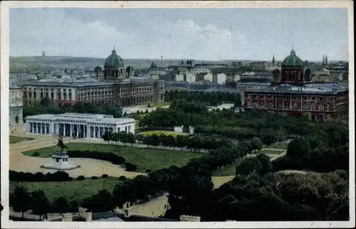 Ak Wien I. Innere Stadt, Heldenplatz mit Museum