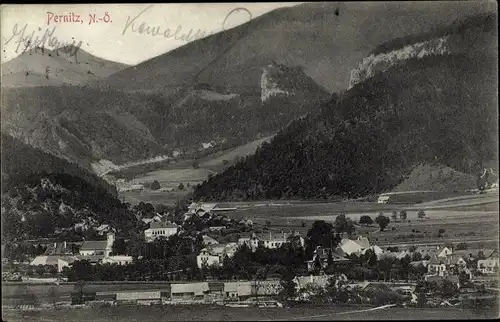 Ak Pernitz Niederösterreich, Gesamtansicht
