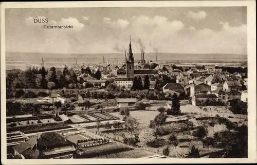 Ak Dieuze Duss Duß Lothringen Moselle, Gesamtansicht