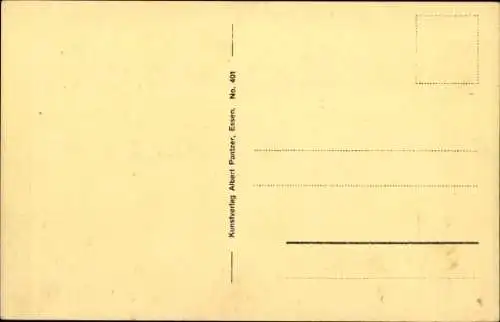 Ak Werden Essen im Ruhrgebiet, Totalansicht