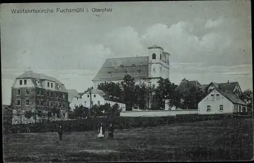 Ak Fuchsmühl in der Oberpfalz, Wallfahrtskirche