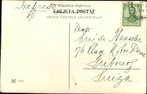 Ak La Plata Argentinien, Observatorio