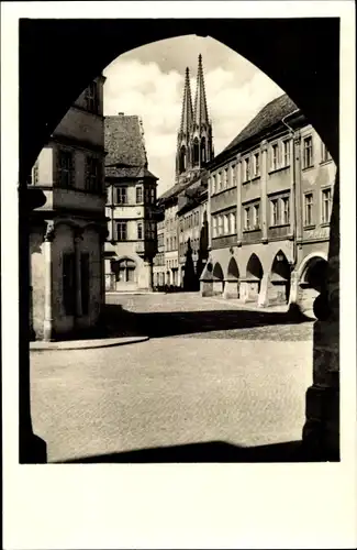Ak Görlitz in der Lausitz, Untermarkt, Peterskirche