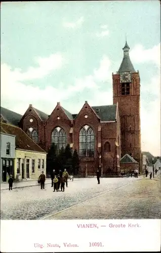 Ak Vianen Utrecht Niederlande, Groote Kerk