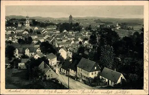Ak Auerbach im Vogtland, Blick von der Moltkebrücke