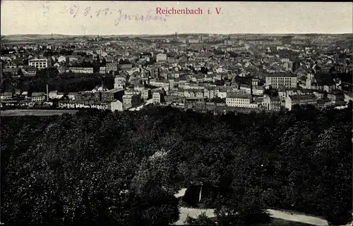 Ak Reichenbach im Vogtland, Panorama