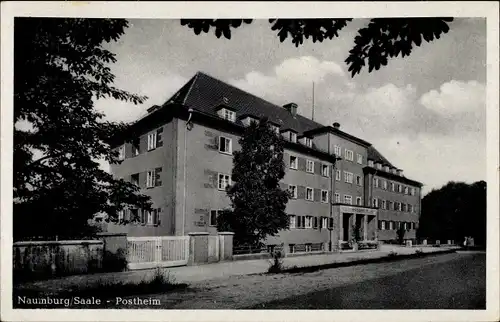 Ak Naumburg an der Saale, Postheim