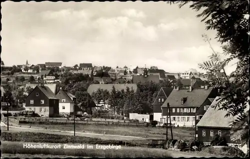 Ak Zinnwald Georgenfeld Altenberg im Erzgebirge, Ortsansicht