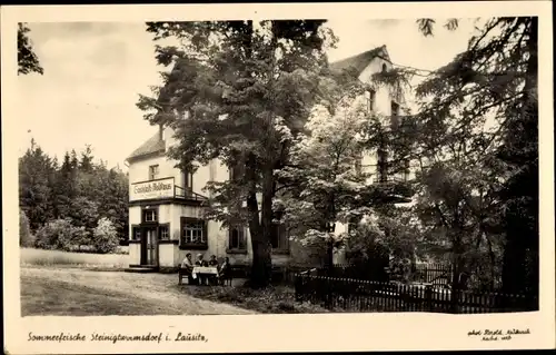 Ak Steinigtwolmsdorf in der Lausitz, Gaststätte Waldhaus