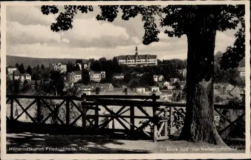 Ak Friedrichroda im Thüringer Wald, Blick von der Keilspromenade