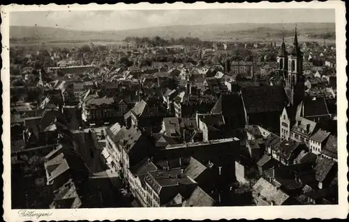 Ak Göttingen in Niedersachsen, Teilansicht