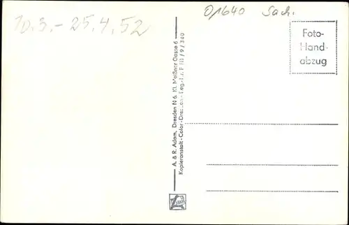 Ak Coswig in Sachsen, Spitzgrundmühle