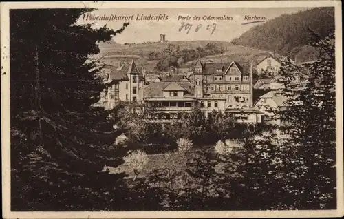 Ak Lindenfels im Odenwald, Kurhaus