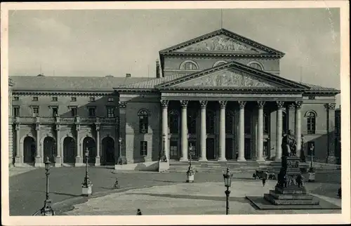 Ak München, Nationaltheater und Residenztheater