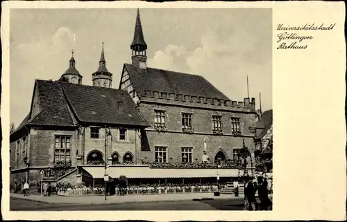 Ak Göttingen in Niedersachsen, Rathaus