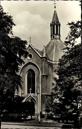 Ak Hoogkarspel Nordholland Niederlande, N.H. Kerk