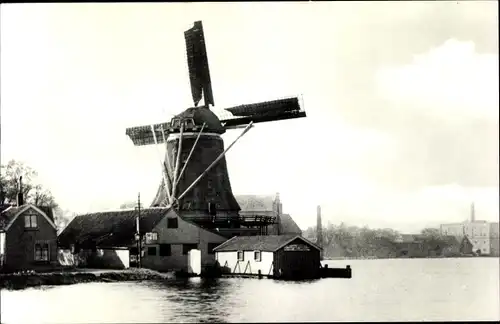 Ak Zaandam Zaanstad Nordholland, Pelmolen De Sint Willebrordus