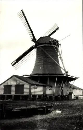 Ak Zaandijk Nordholland, Zaagmolen Het Herderskind