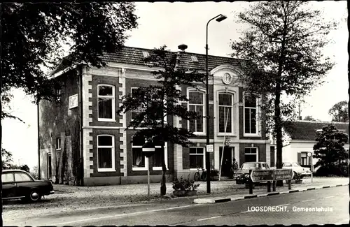 Ak Loosdrecht Nordholland Niederlande, Gemeentehuis