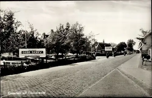 Ak Loosdrecht Nordholland Niederlande, Straßenpartie