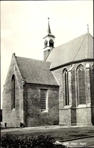 Ak Heukelum Lingewaal Gelderland, Herv. Kerk