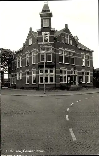 Ak Uithuizen Groningen Niederlande, Gemeentehuis