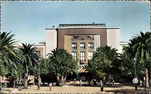 Ak Sidi Bel Abbes Algerien, Le Theatre Municipal