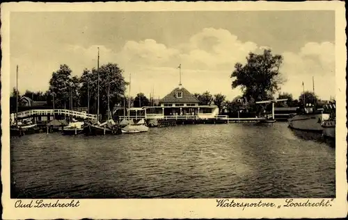 Ak Loosdrecht Nordholland Niederlande, Watersportver. Loosdrecht