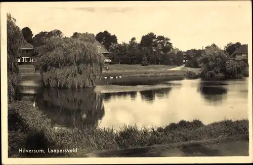 Ak Hilversum Nordholland Niederlande, Laapersveld