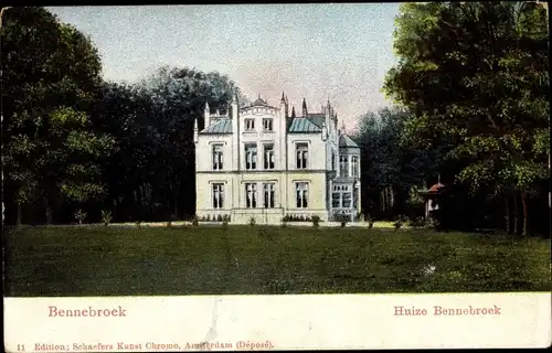 Ak Bennebroek Nordholland Niederlande, Huize Bennebroek