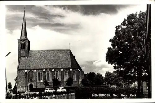 Ak Hensbroek Nordholland Niederlande, Ned. Herv. Kerk