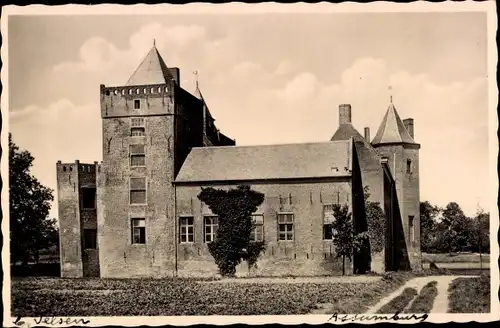 Ak Heemskerk Nordholland, Jeugdherberg Kasteel Assumburg