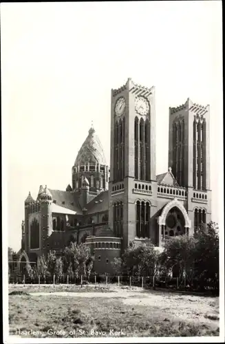 Ak Haarlem Nordholland Niederlande, St. Bravo Kerk