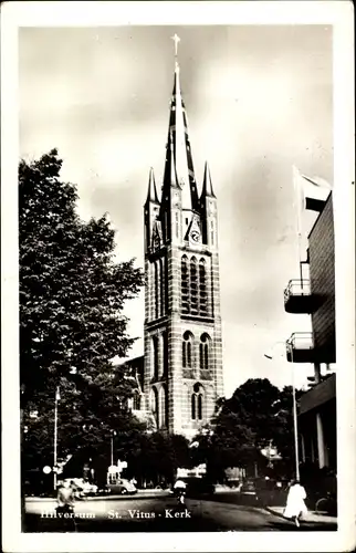 Ak Hilversum Nordholland Niederlande, St. Vitus Kerk