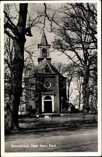 Ak Bennebroek Nordholland Niederlande, Ned. Herv. Kerk