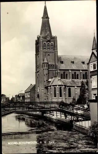 Ak Noord Scharwoude Langedijk Nordholland Niederlande, R. K. Kerk