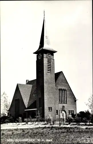 Ak Noord Scharwoude Langedijk Nordholland Niederlande, Ned. Herv. Kerk