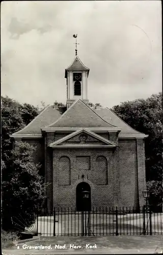 Ak 's Graveland Nordholland, Ned. Herv. Kerk