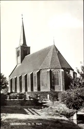 Ak Hensbroek Nordholland Niederlande, N. H. Kerk