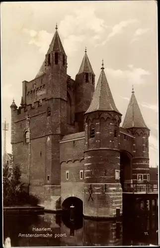 Ak Haarlem Nordholland Niederlande, Amsterdamsche poort