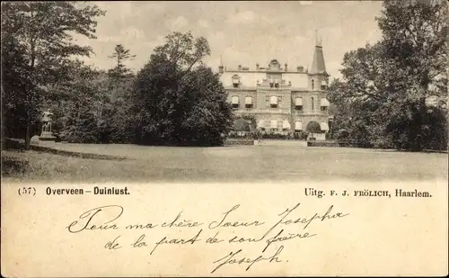 Ak Overveen Bloemendaal Nordholland Niederlande, Duinlust