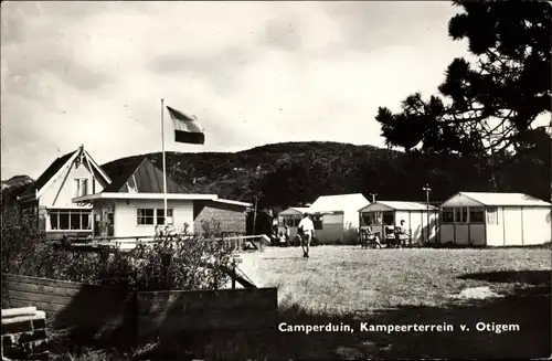 Ak Camperduin Alkmaar Nordholland Niederlande, Kampeerterrein v. Otigem