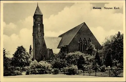 Ak Huizen Nordholland Niederlande, Nieuwe Kerk