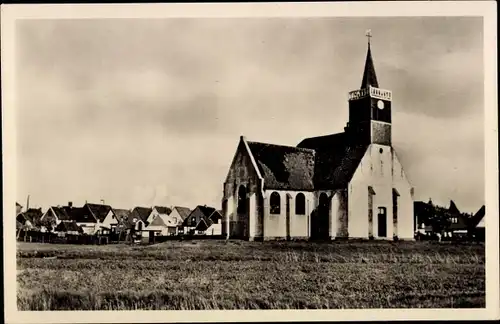 Ak Oudeschild Texel Nordholland Niederlande, Ned. Herv. Kerk