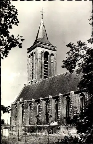 Ak Monnickendam Waterland Nordholland Niederlande, Ned. Herv. Kerk